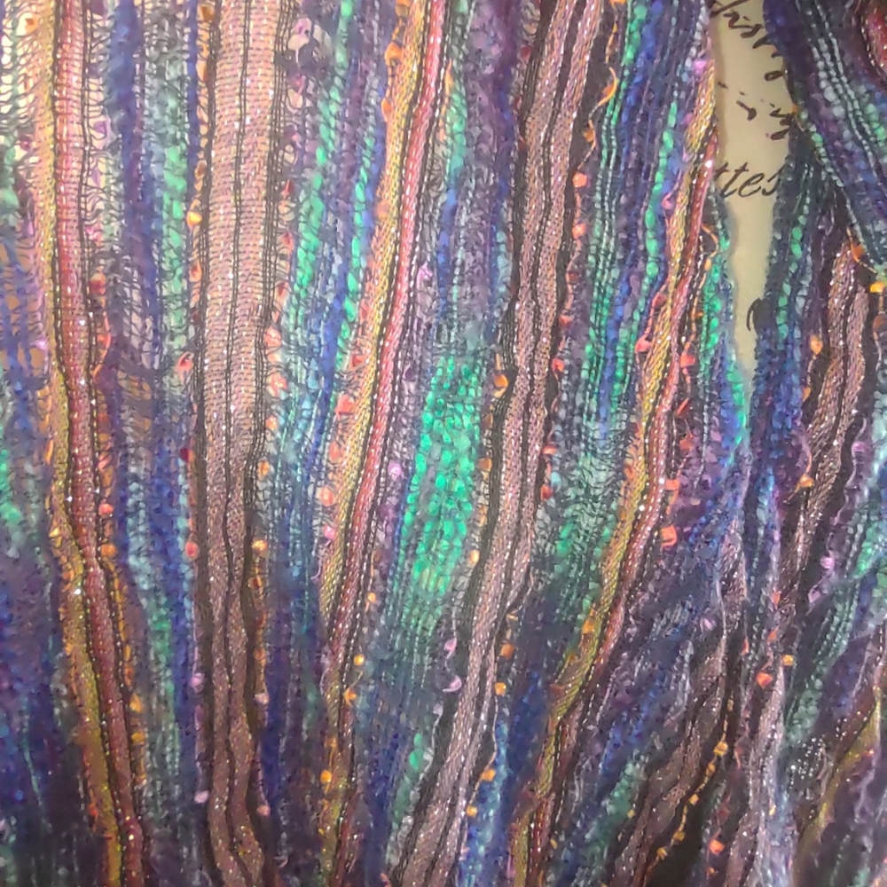 Metallic Shimmer Multicolor ♾️ Scarf - Picture 5 of 7
